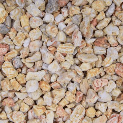 Gravier roulé silex orangé 15/30 mm- Big bag 1T (16 m²) - Orange