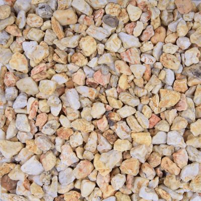 Gravier roulé silex orangé 8/16 mm- Big bag 1T (16 m²) - Orange