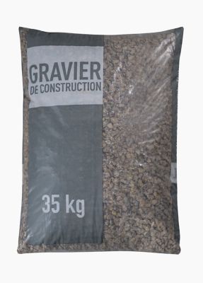 Graviers de construction pour béton 35kg