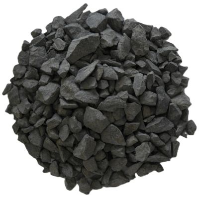Gravillon concassé noir basalte 6/14 en sac de 25 KG