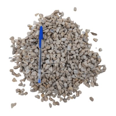 Gravillons calcaire blanc 6/10 mm - Lot 2 sacs 25 kg
