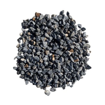 Gravillons concassés marbre bleu-gris 10/14 mm - Lot 15 sacs 25 kg