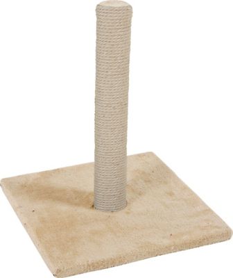 Griffoir pour chat Mono, 1 poteau, coloris beige