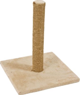 Griffoir pour chat Mono, 1 poteau, coloris beige