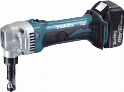 Grignoteuse 18 V LXT MAKITA - avec 2 batteries 18V 5.0Ah - chargeur - MakPac - DJN161RTJ