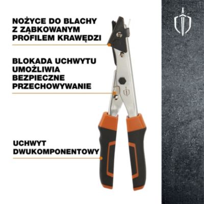 Grignoteuse à métal Magnusson Orange