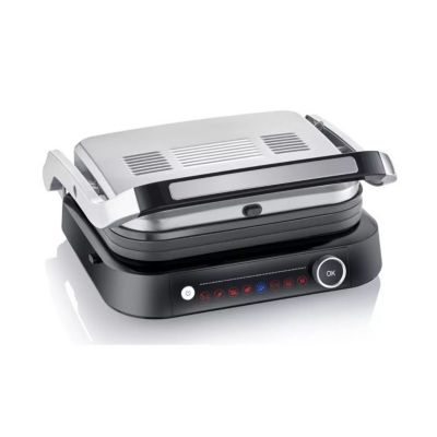 Gril de contact - SEVERIN - Pro - 7 programmes automatiques - Plaques anti-adhésives - 2000 Watt