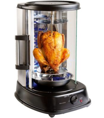 GRIL VERTICAL pour VOLAILLE VIANDE KEBAB Brochettes 1500W LIVOO