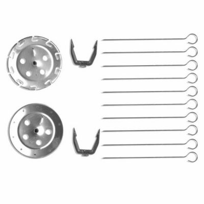 Brochette Verticale Barbecue Acier Inoxydable - Support Poulet Rôtissoire Verticale Pour Poulet Dinde