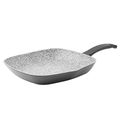 Grill En Aluminium Forgé Anti Adhésif 28cm Tfi Granit In Kitchencook