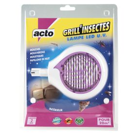 Grill'insectes lampe LED UVaAnti Insectes volants Acto