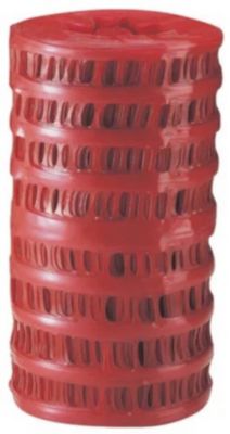 Grillage avertisseur Fitt en PVC coloris rouge L.25 m x l.30 cm Fitt