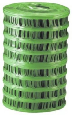 Grillage avertisseur Fitt en PVC coloris rouge L.25 m x l.30 cm Fitt