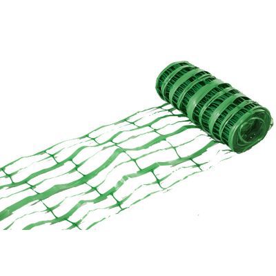 Grillage avertisseur Interplast en PVC coloris vert pour la signalisation des conduits téléphoniques enterrés L.25 m x l.30 cm