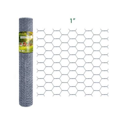 Grillage Hexagonal Galvanisé - Maille 25 mm - Hauteur 1,5 m - Rouleau 10 m