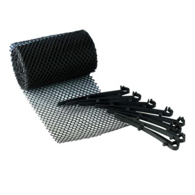 INEFA Grille de protection pour gouttière en PVC protection de