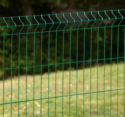Grillage rigide vert 198,5 x H.193 cm, maille 55 x H.1930 mm Blooma Louga