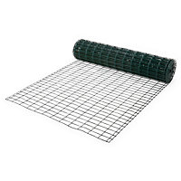 Grillage soudé Blooma maille 50 x 100 mm vert 20 x h.1,2 m