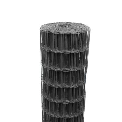 Grillage soudé maille 50 x 100 mm gris anthracite 20 x h.1,2 m