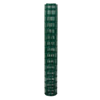 Grillage soudé vert maille 100 x 75 mm - H.100 cm x rouleau L.25 m + 5m OFFERTS