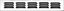 Grille d'aération alu Autogyre à persiennes avec moustiquaire brut 300 x 50 mm