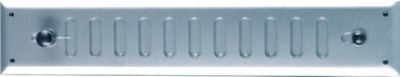 Grille d'aération aluminium Autogyre à persiennes sans moustiquaire réglable 240 x 45 mm