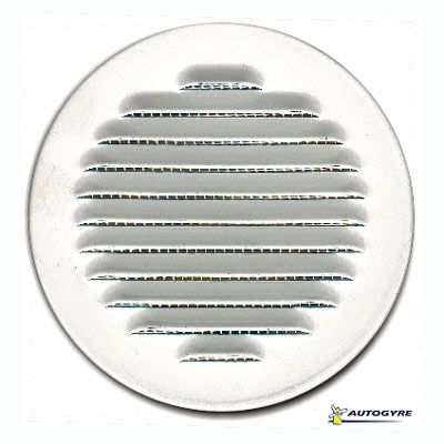 Grille d'aération plastique AldesØ 100 mm