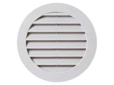 Grille D’aération Carrée En Plastique Noir 125x125 Mm - FP INOX, Fabrication Française, Neuf
