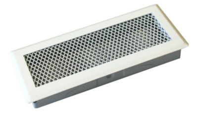 Grille d'air chaud blanc 168 x 98 mm DMO | Castorama