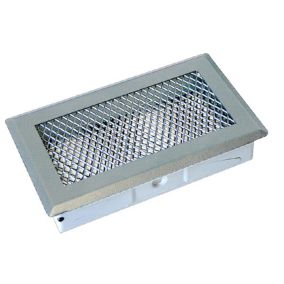 Grille d'air chaud fer gris 168 x 98 mm Autogyre