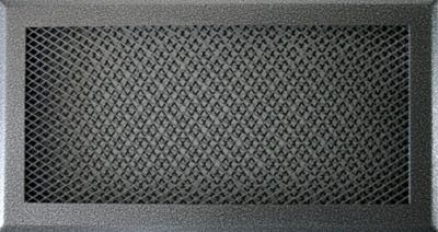 Grille d'air chaud fer gris 320 x 172 mm Autogyre