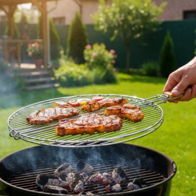 Grille de barbecue Somagic double Ø37 cm
