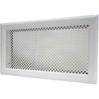 Grille de décompression avec précadre blanc 345 x 195 Autogyre