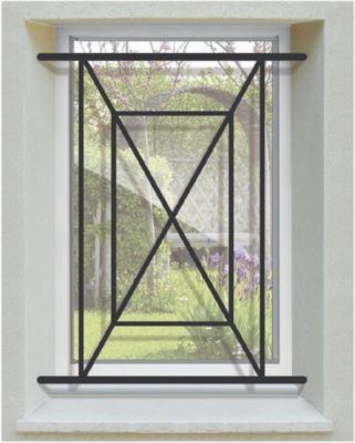 Grille de Defense Adour pour Fenetre H 95 cm x L 60 cm (côte tableau)