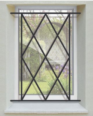 Grille de Defense Aquitaine pour Fenetre H 45 cm x L 40 cm (côte tableau)