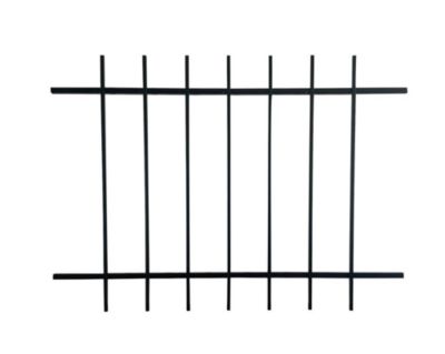 Grille de Defense DISTRI pour Fenetre H 115 cm x L 120 cm (côte tableau)