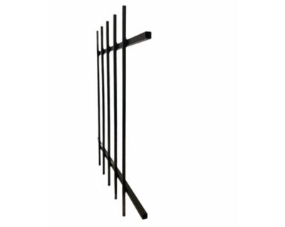 Grille de Defense DISTRI pour Fenetre H 95 cm x L 80 cm (côte tableau)