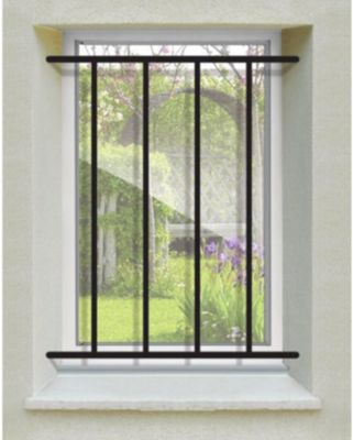 Grille de Defense Droite pour Fenetre H 95 cm x L 80 cm (côte tableau)