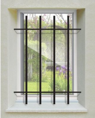 Grille de Defense Retro pour Fenetre H 95 cm x L 60 cm (côte tableau)