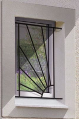 Grille de Defense Soleil pour Fenetre H 75 cm x L 60 cm (côte tableau)