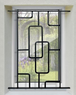 Grille de Defense Structural pour Fenetre H 95 cm x L 60 cm (côte tableau)