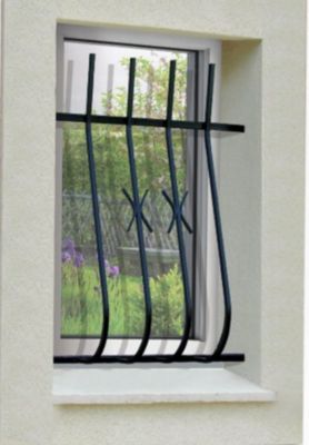 Grille de Defense Udine pour Fenetre H 95 cm x L 120 cm (côte tableau)