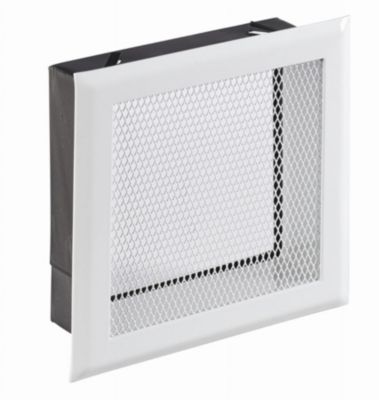 Grille de ventilation GVH Poujoulat 155 x 155 mm galvanisée - référence 55000278