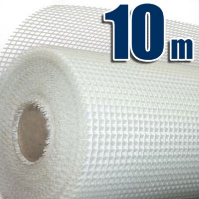 Grille en fibre de verre (10m x 1m). Imperméabilisation et réparation avec mortiers, caoutchouc et peintures imperméabilisantes