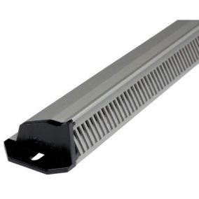 Grille extérieure auto-réglable hauteur 35mm longueur 475mm aluminium - RENSON - 10435
