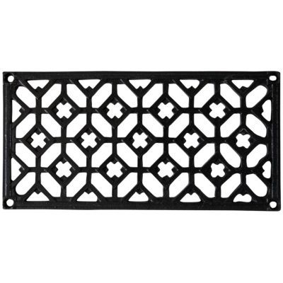Grille fonte rectangulaire