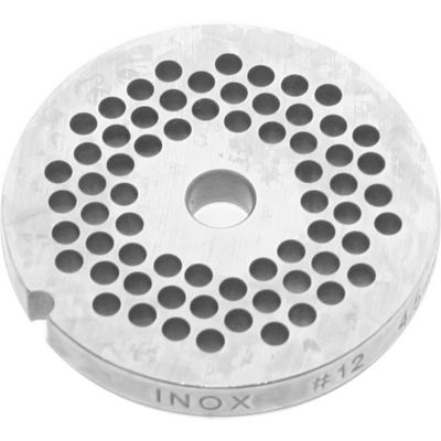 Grille inox Reber 4,5 mm pour hachoir electrique n12 Diametre 68 mm