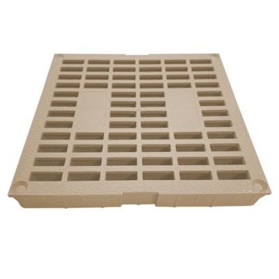 Grille légère pour regard sable 300 x 300 Fitt