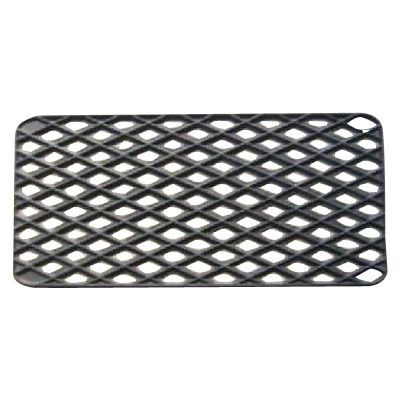 Grille paillasson extérieur en caoutchouc L.60 x l.40 cm