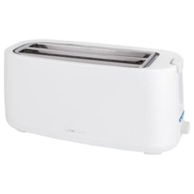 Grille pain 2 fentes 1400W Blanc Clatronic TA3802-Blanc